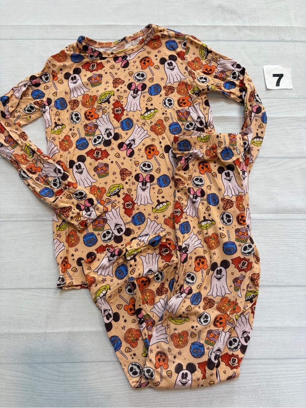 Charlie’s project Halloween Character Print Kids Pajama Set